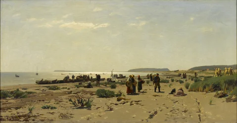 Seaside Landscape (Fishermen Returning Home)